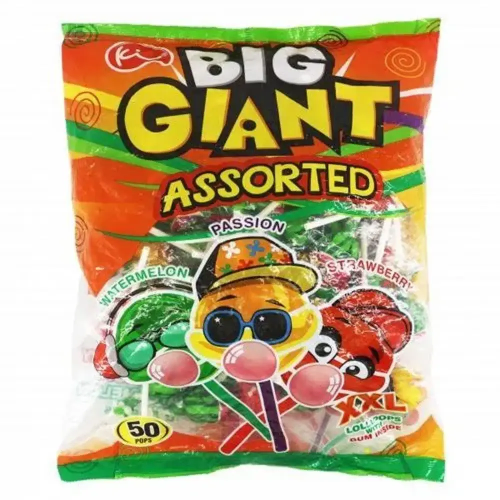 Kenafric Big Giant Tongue Painter Lollipops 50'S